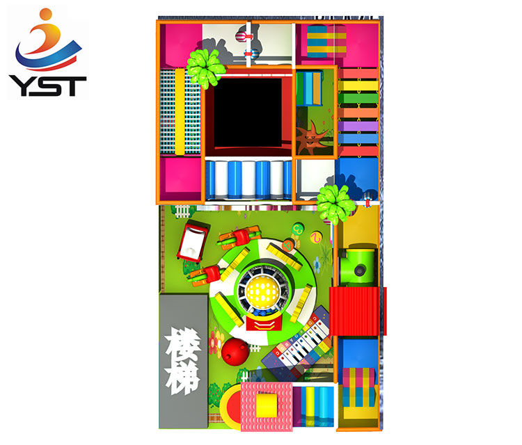 Customized Design Commercial Kids indoor playhouse free design indoor playground