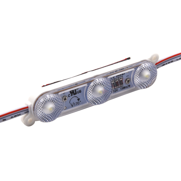 1.08W High Efficiency Powered By Bright SMD2835 3 LEDs Module For Box Signs