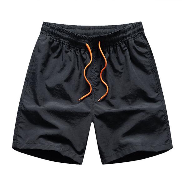 Summer Outdoor Surfer Board Shorts White Creative Recreation Shorts With Drawstring