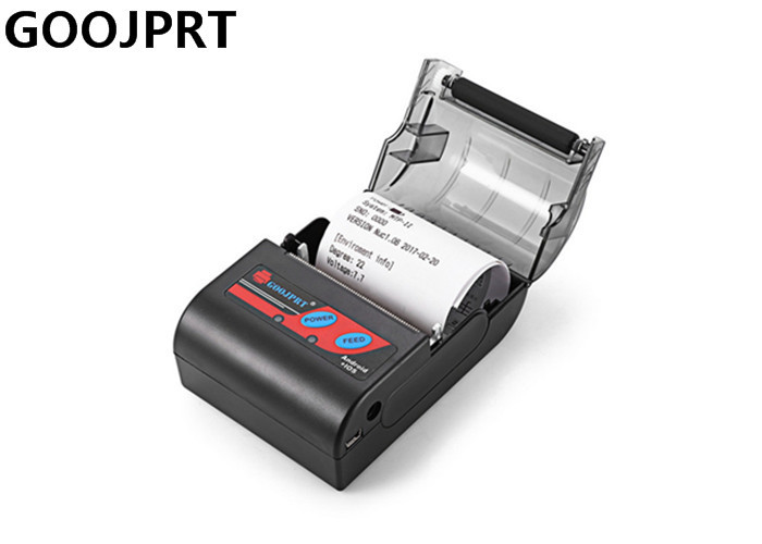 Smartphone 2 Inch Portable Bluetooth Printer Multi Interfaces Stable Working