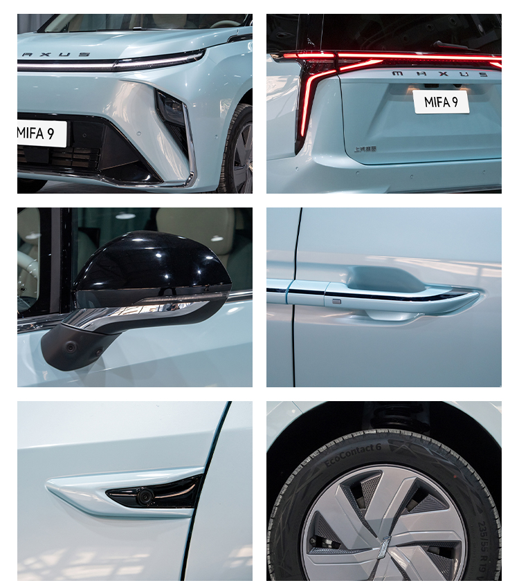 speed 180 Km / H MAXUS MIFA9/MAXUS EV90 Energy Electric Vehicle 90KWH Battery Capacity and 560km CLTC Pure Electric Range