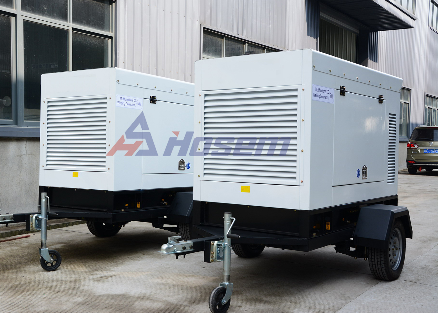 Trailer Type Deutz Generator, Deutz Soundproof Generator, Silent Diesel Generator Set , Air Cooled Deutz Diesel Engine