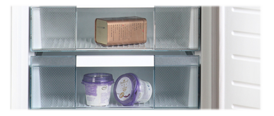 BCD-306 Total no frost double door refrigerator bottom freezer