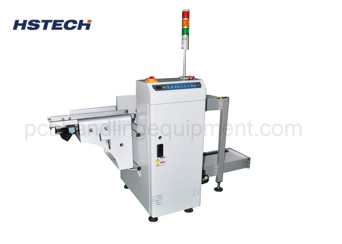 Fast PCB Unloader with 3 Magazines Mitsubishi PLC ZD Motor Driven for SMT Production Line