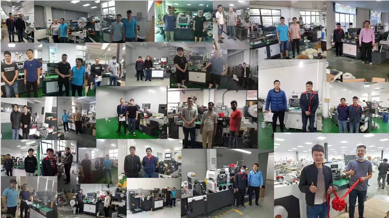 Adhesive Sticker Label Die Cutting Machine Large Label Die Cutter