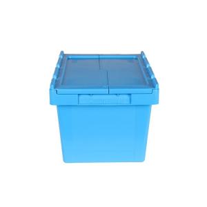 Rectangle Stackable Collapsible Plastic Moving Boxes Plastic Moving Crates With