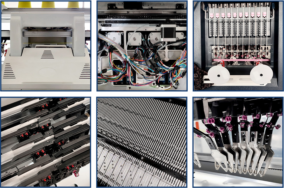 Jacquard 3d Vamp Knitting Machine 80 Inch 14gg With 1 Year Warranty