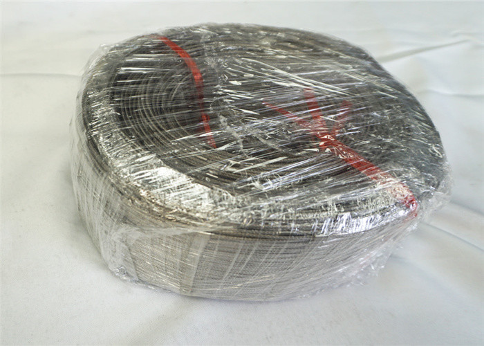 7x19 Stainless Steel Wire Rope Netting Zoo Enclosure 304 Diamond Shape Wire Mesh 30x30mm