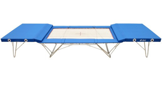 Gymnastics 7'X14' Folding Trampettes Large Competition Trampolines
