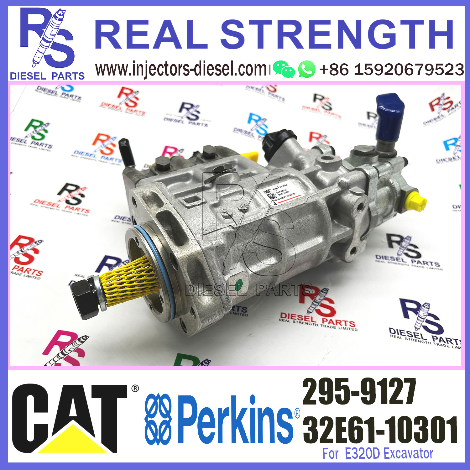 CAT C6.4 Excavator Fuel Pump 295-9127 E320D Diesel Engine Injection Pump