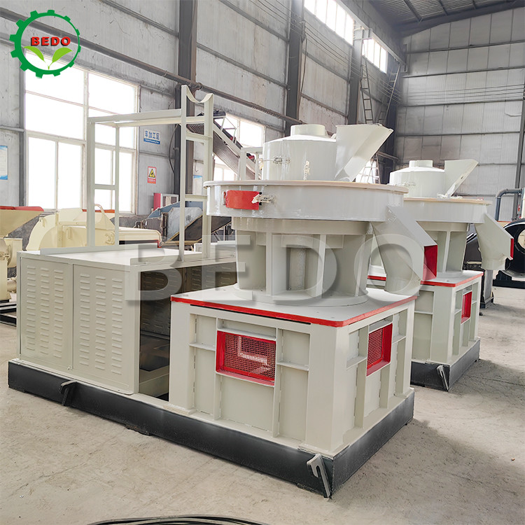 55KW Customized Sawdust Pellet Machine Stainless Steel Wood Pellet Maker