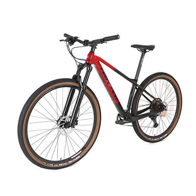 29er Carbon Fiber Men'S Mountain Bike SHIMANO M6100 Hydraulic Disc Brakes