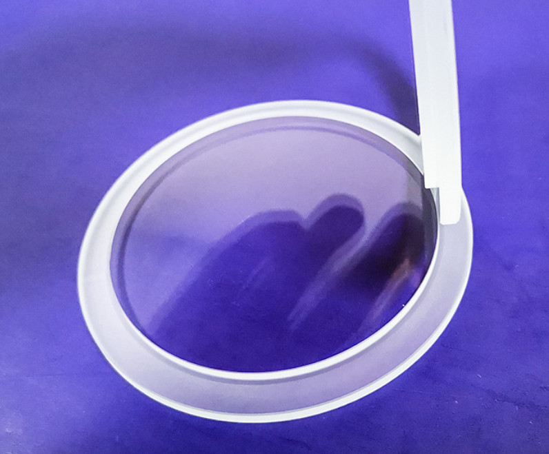 Optical Grade Round / Square High Borosilicate Glass Smooth Surface Light Guide Panel Step Glass
