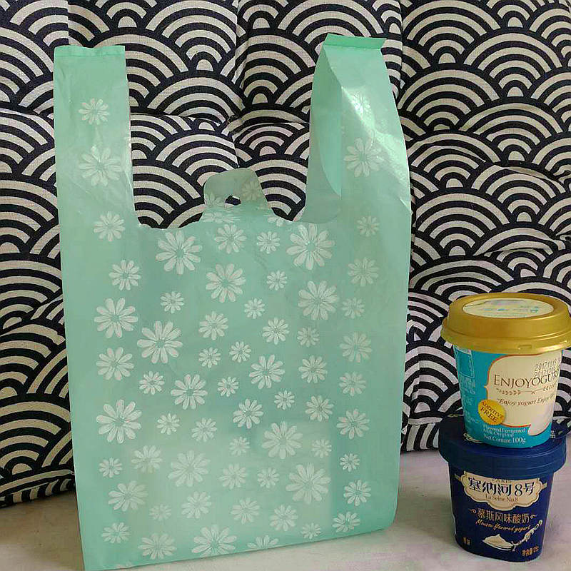 ok compost home certified custom wholesale PLA based biodegradable compostable vegetable fruit plastic produce bag on