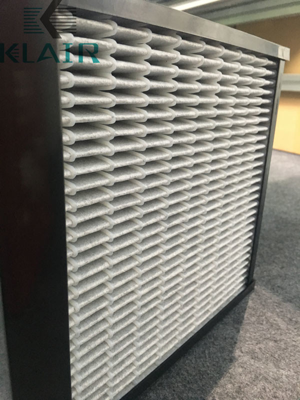 KLAIR High Capacity V Bank Activate Carbon Filter Remove Organic Gases VOCs