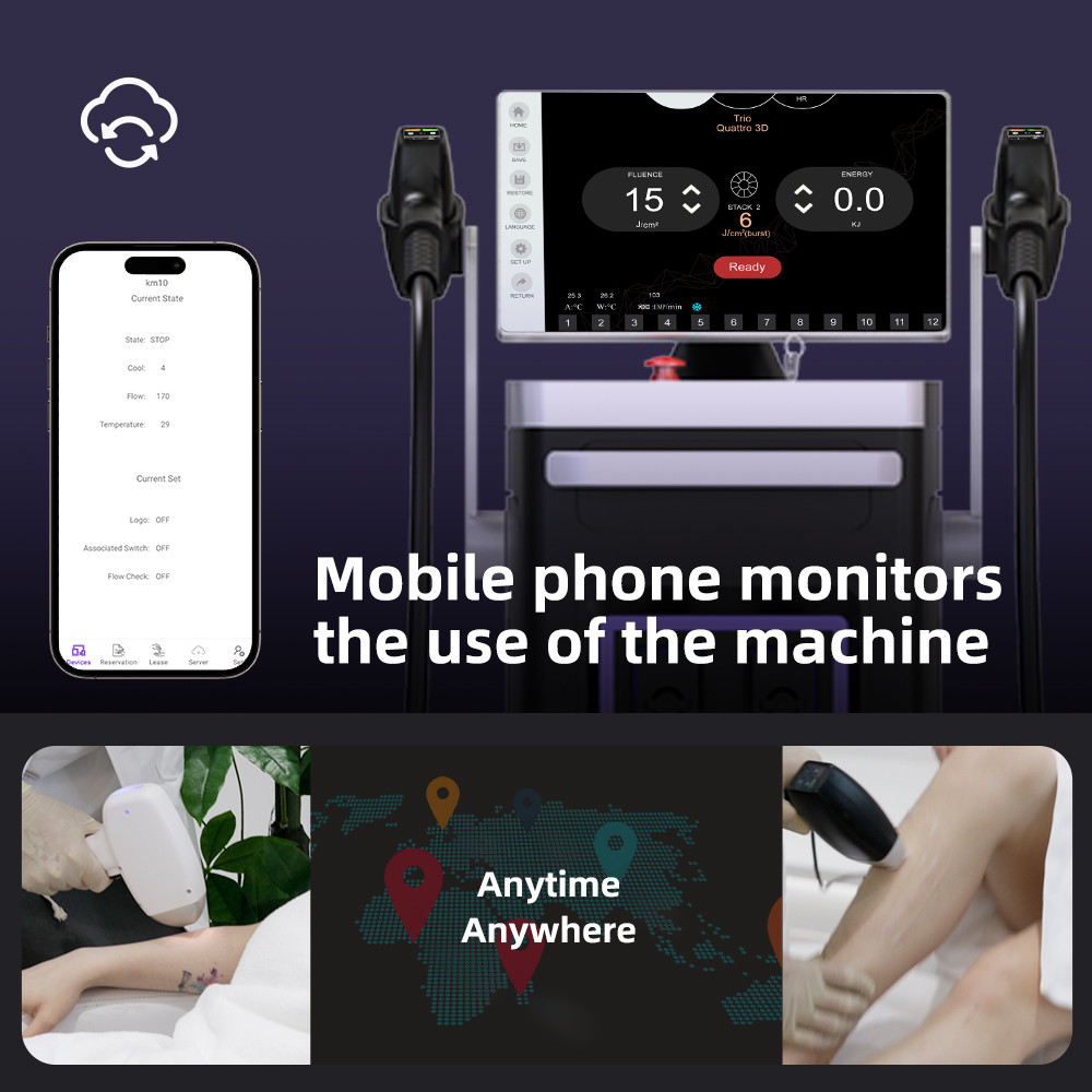Superior Laser Hair Removal Machine with 808nm/755 808 1064 940 Wavelength and 1-10Hz Shot Frequency