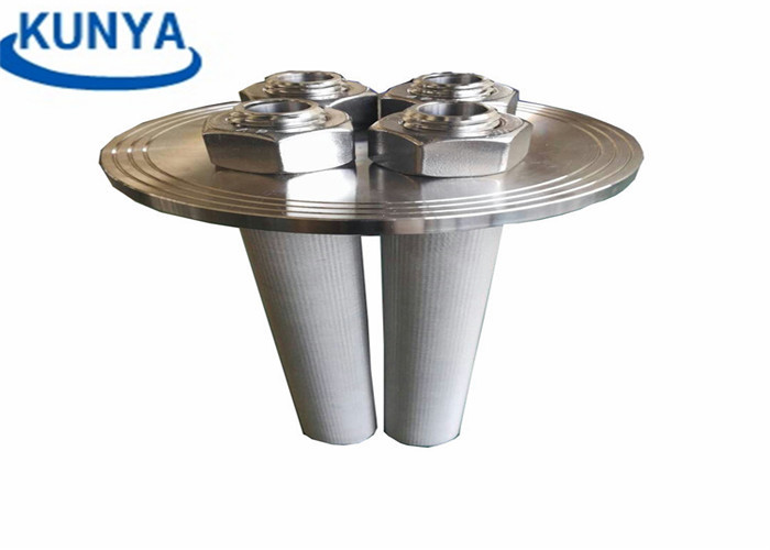 300um Gas Filtration Sintered Filter Elements Stainless Steel Wire Mesh Cylinder