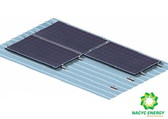 Innovation Design Great Flexibility Metal Roof Solar Mounting Systems With Sturdy Reliable Structure