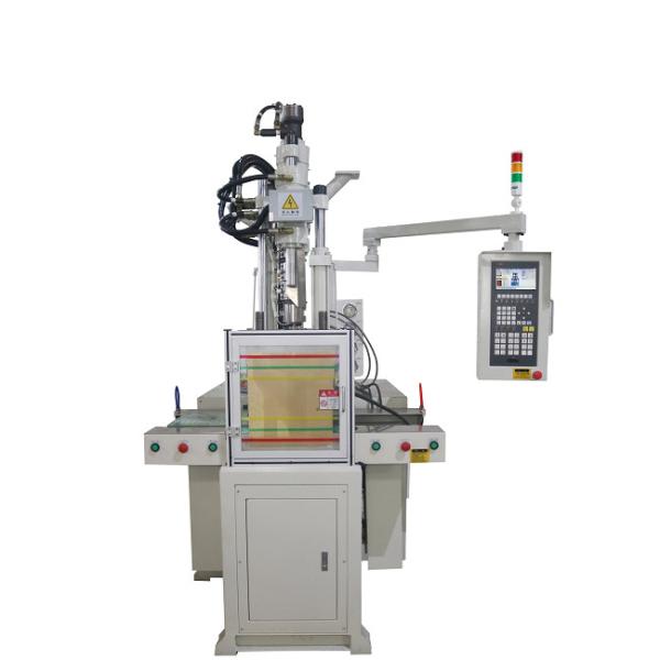 35 Ton Vertical Double Slide Injection Molding Machine Making Shoe Heel