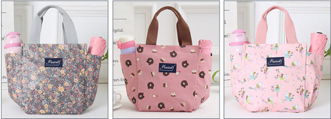 Hot selling portable canvas insulated bag reusable cooler bag waterproof lunch bag tote kids cooler for food delivery