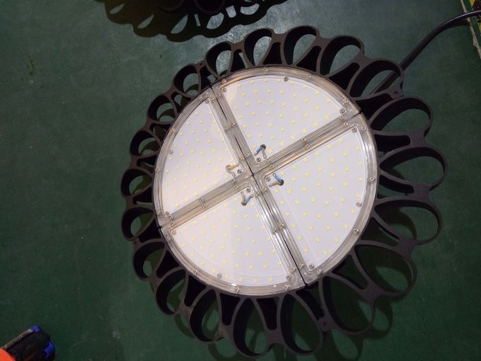Round 200 w Industrial High Bay Led Lighting 130lm/W For Warehouse , Energy Saving