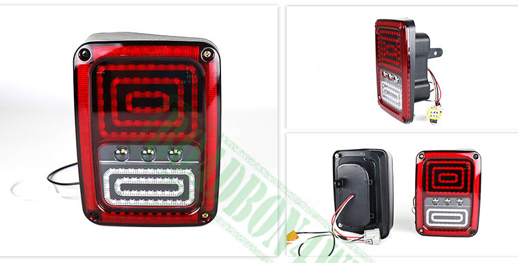 2nd Generation Water Proof Tail Light For Jeep Wrangler new model Europe Taillamp for jeep