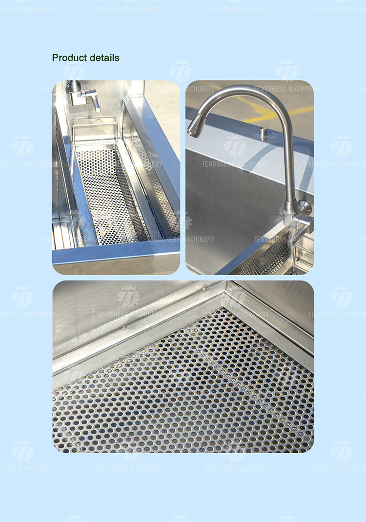 85KG Small commercial bubble cleaning machine single cylinder cleaning fruit and vegetable processing bubble washing