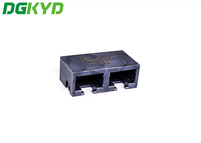 UL 94V-0 56 Double Port TAB UP RJ45 Network Connector