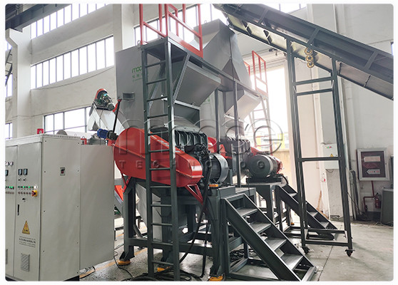 Low Consumption Pet Bottle Hot Washing Plastic Recycling Machine