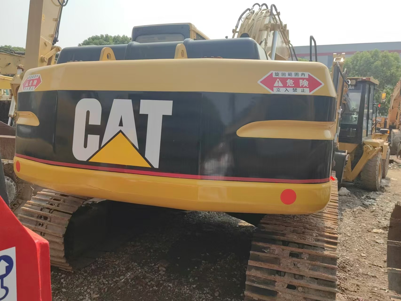 20 Ton Used Caterpillar 320B Original Paint Digger Econdhand Cat Excavator Machinery