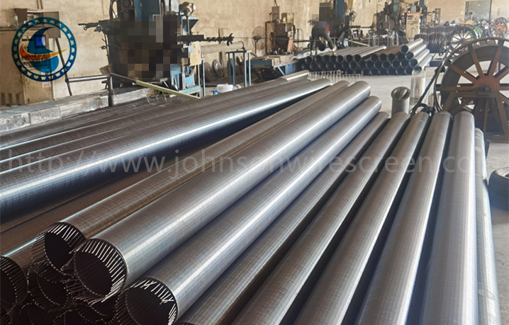 High Temperature Resistant Slotted Screen Pipe Water Treatment Plant