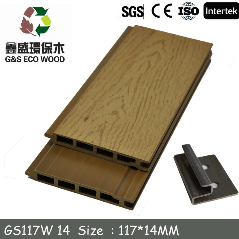 117 X 14mm Heavy Duty Wpc Wall Panel Outdoor 150 X 30MM Metal Wall Panels Exterior