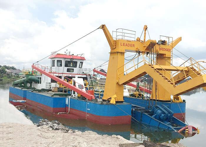 Dual Pump Cutter Suction Dredger - Leader Dredger