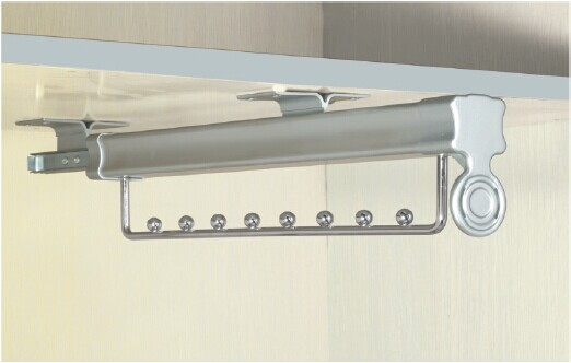 MR013 Wardrobe Multifunctional Rack: Double Slide Eight Ball clothes Rack