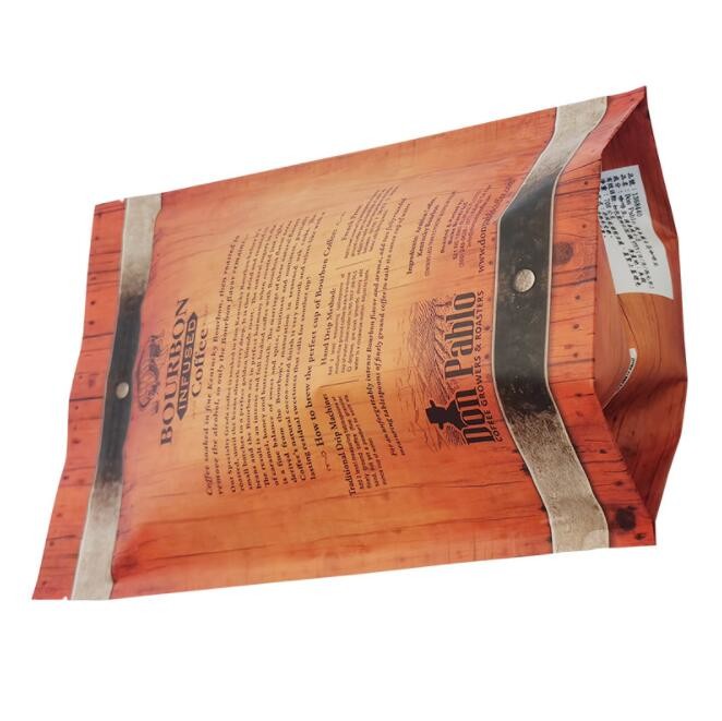 Food Grade Stand Up Zipper Pouch 250g Aluminum Foil 50 Microns For Coffee Packaging
