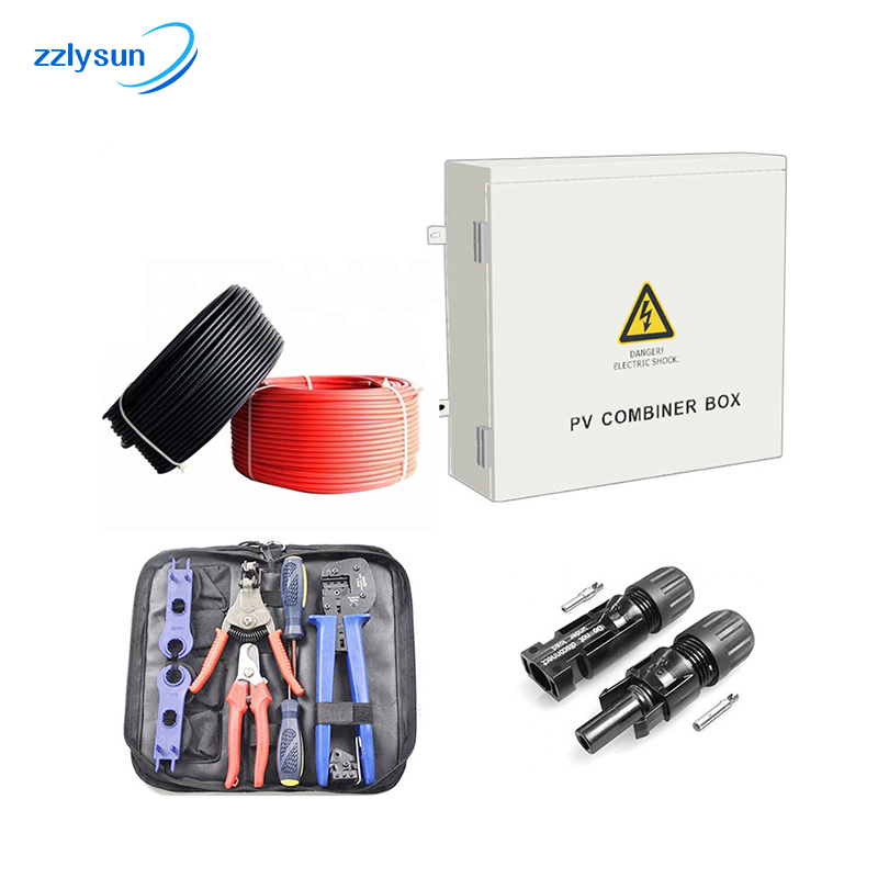 MPPT Controller Hybrid Solar System Kit Ground Mounting 380V 5KW 6KW