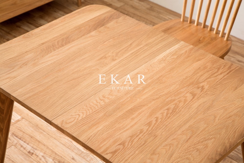Dining Table Set Designs Solid Oak Wood Italy Modern Furniture