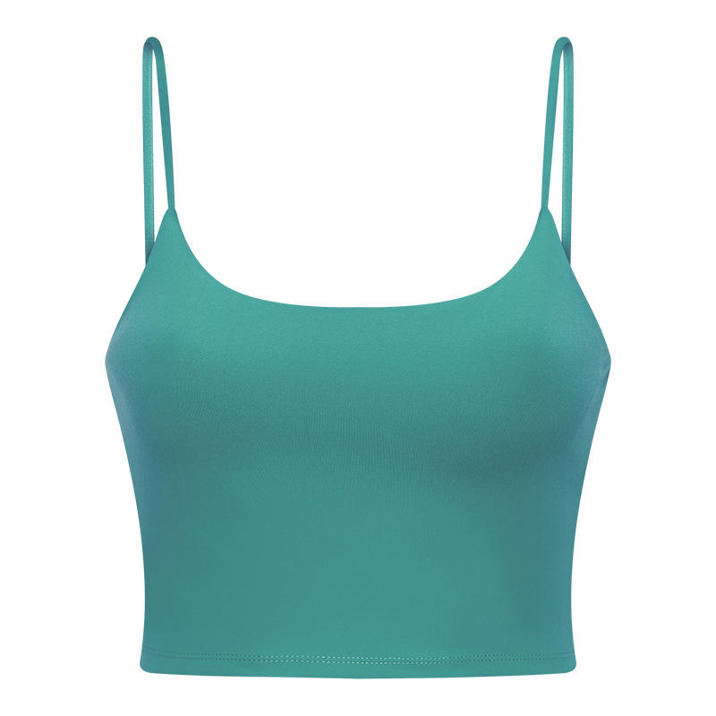 Plus Size Longline Sports Tops Ladies , Knitted Supportive Longline Sports Bra