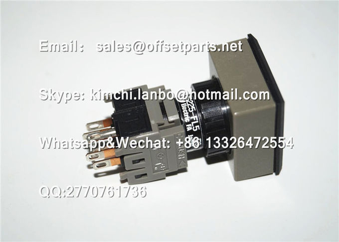 5BB-6101-120 AG225-FL5W11E3 komori push button switch original parts for komori printing machine