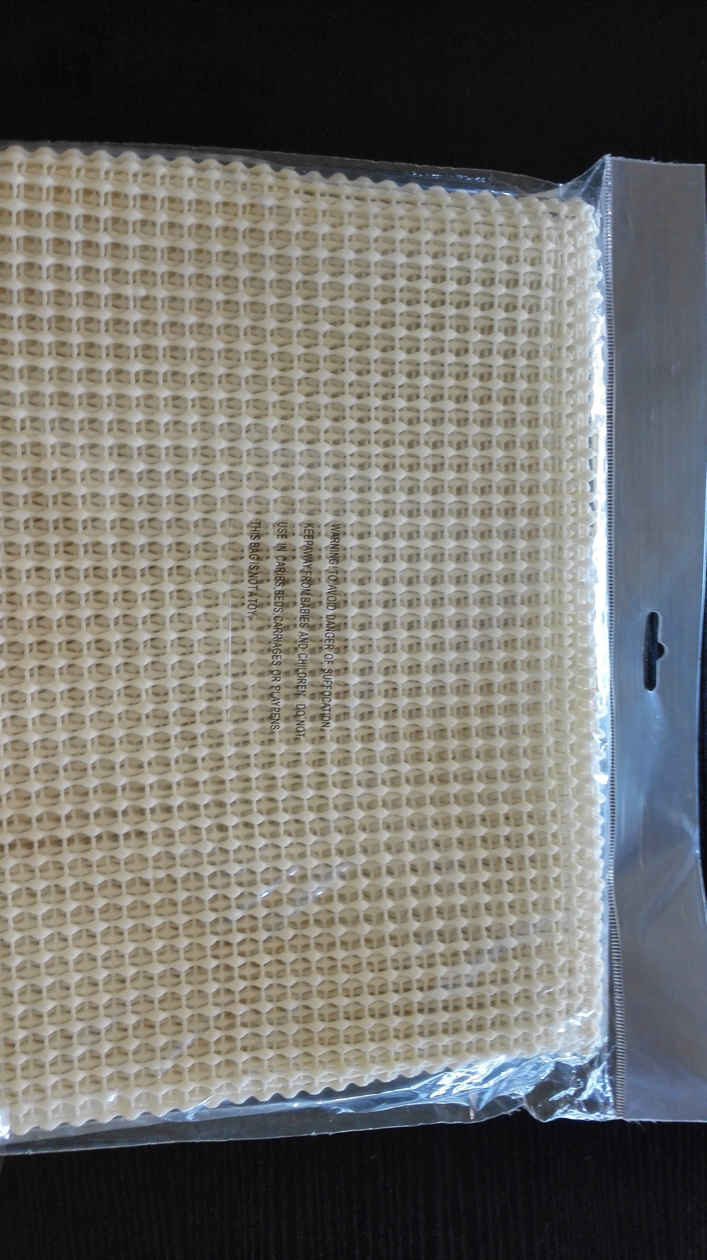 Roll PVC Non Slip Mat For Beekeeping Suits Ventilated Protective Clothing Liner Plastic Fabric