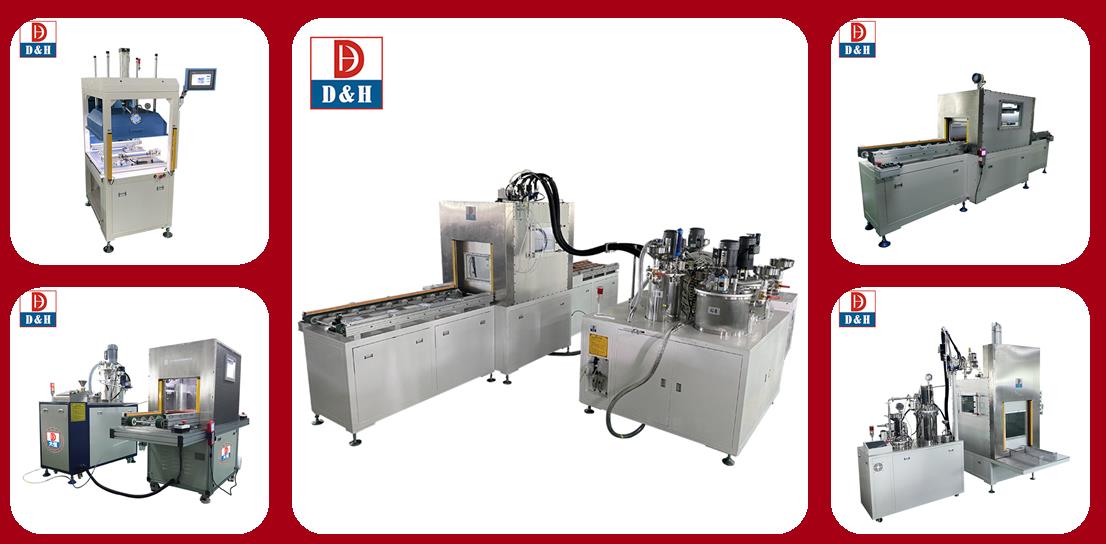 Motor And Stator Epoxy Resin Encapsulation Potting Machine With Two Component Adhesive