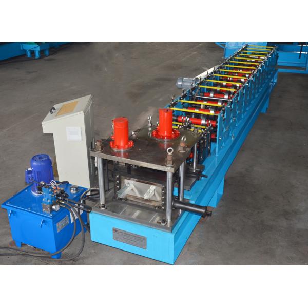 SGS 0.8mm Hydraulic Punching Light Steel Angle Roll Forming Machine