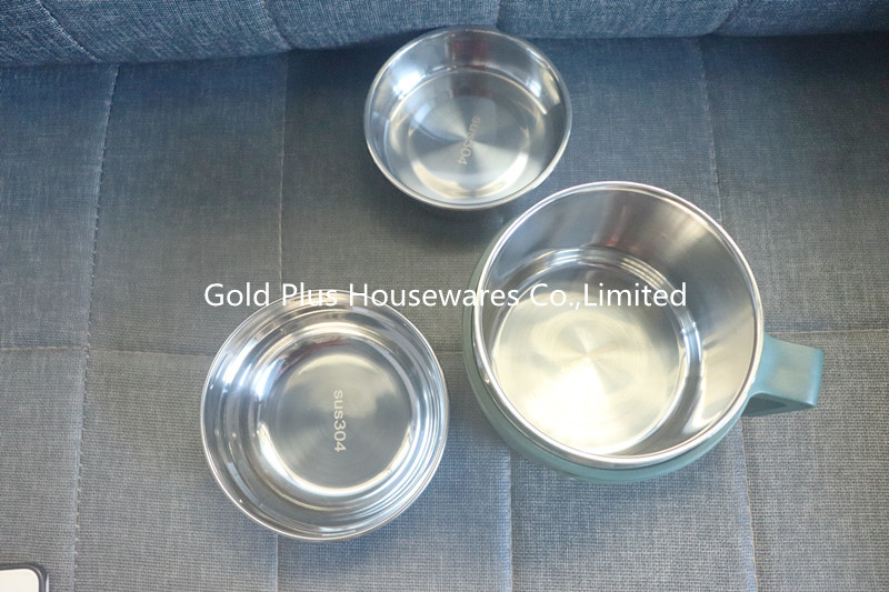 BPA Free Stainless Steel Food Flask With Bowl 1.5L Thermo Lunch Box