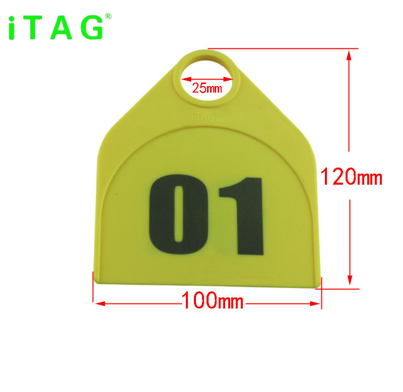 cattle/sheep/camel/ostrich/donkey/horse neck tag,animal neck tag,super large neck tag