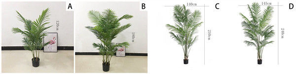 210cm Height Fake Bonsai Plants Ficus Sunflower Bamboo Traveller Banana Bonsai Tree