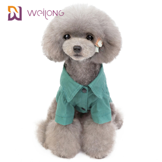Customized Cotton Canvas Pet Coat Soft Sherpa Lining Puppy Winter Coat