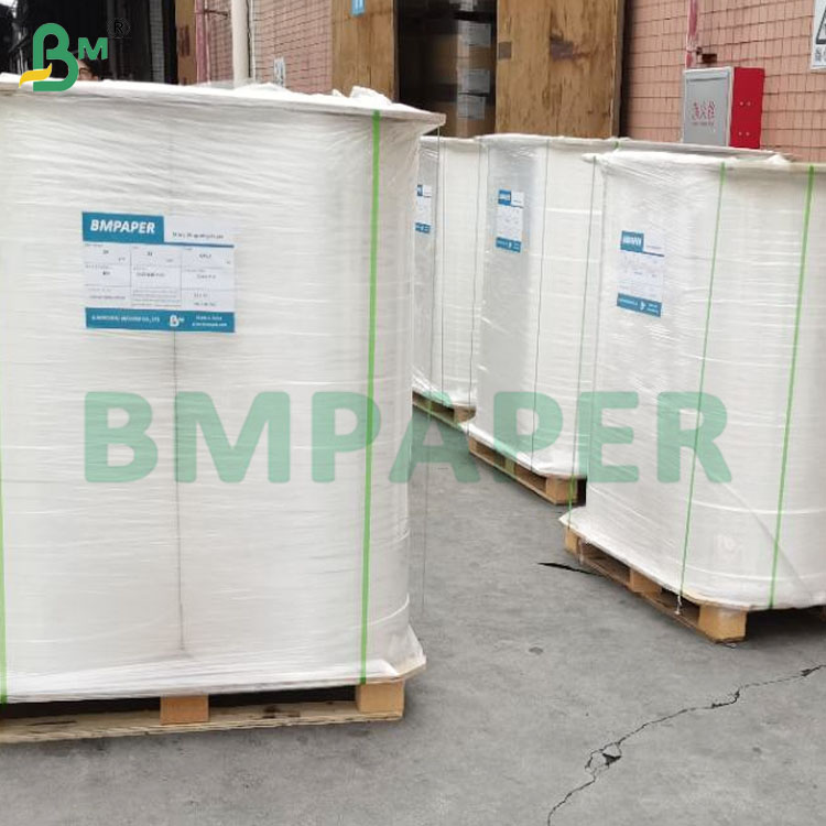 60/120 GSM Straw Paper Roll for Drinking with Customized Colors