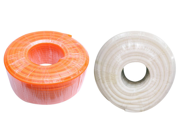 Wave TubingPE Pipe Tube Wiring Sleeve Flexible Corrugated Bellow Tube Pipe For Fresh Air System Air Conditioning