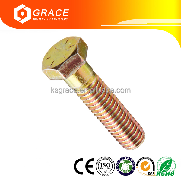 High Strength Class8.8 10.9 12.9 Hex Bolt DIN 931 DIN 933 Hex Head Cap Bolt