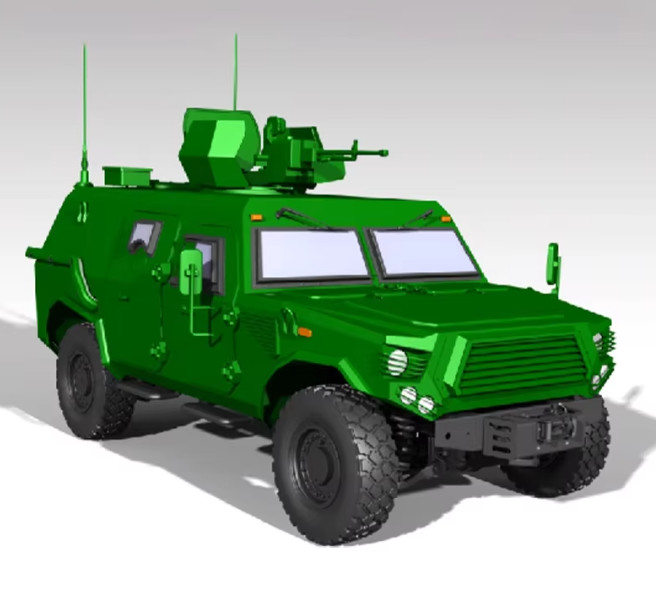 4X4 Armored Assault Riot Control Vehicle Cruiser For Border Patrol, Communication Command, Assault Other Tasks